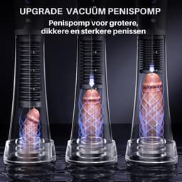 Pijpmachine Sex - 14 Standjes - 12 Items - Met Glijmiddel - Met Cock Ringen - Penis Vergroter - Zuigmachine - Voor Mannen - Blowjob Simulator - Penispomp - Elektrisch - Transparant - Discreet Verzonden — thumbnail 6