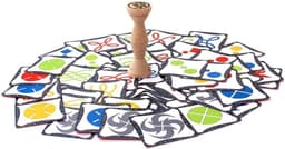 Snelheidskaartspel met Houten Totem voor Familieplezier — thumbnail 3
