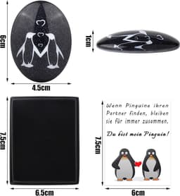 Romantisch Pinguïn Cadeau – Perfect voor Trouwdag, Valentijnsdag en Huwelijkscadeau — thumbnail 7