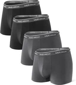 Herenslips van zachte bamboe-rayon met gulp, ademend en comfortabel 4-pack — thumbnail 6