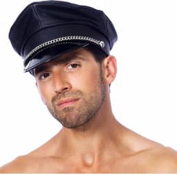 Rimba - Kinky Politie Pet - zwart - maat M/L — thumbnail 3