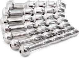 Kiotos - Penis Plug Set - Urethral Trainer Kit - 7 Holle Penisplugs - RVS — thumbnail 4