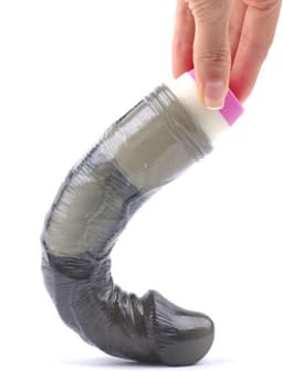Realistische Dildo Vibrator Zwart Doorzichtig - Stimulerend voor vrouwen - Stimulerend voor clitoris - Spannend voor koppels - Sex speeltjes - Sex toys - Erotiek - Sexspelletjes voor mannen en vrouwen – Seksspeeltjes - Stimulator — thumbnail 3