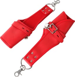 Banoch | hangboeien | imitatieleer rood — thumbnail 4