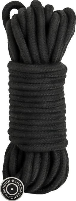Banoch | bondagetouw zwart 2 x 10 meter | katoen zonder kern | zacht — thumbnail 2