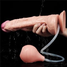 Realistische Spuitende Dildo – 23 cm — thumbnail 5
