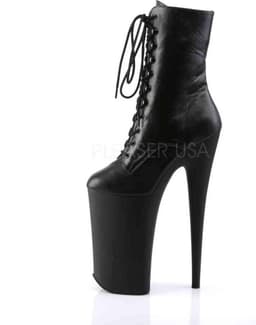 Pleaser - BEYOND-1020 Plateau Laarzen, Paaldans schoenen - Paaldans schoenen - 41 Shoes - Zwart — thumbnail 3