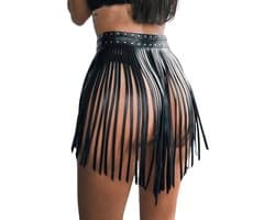 Erotische rok - Linten - Leder - Feest en Festival - BDSM kleding