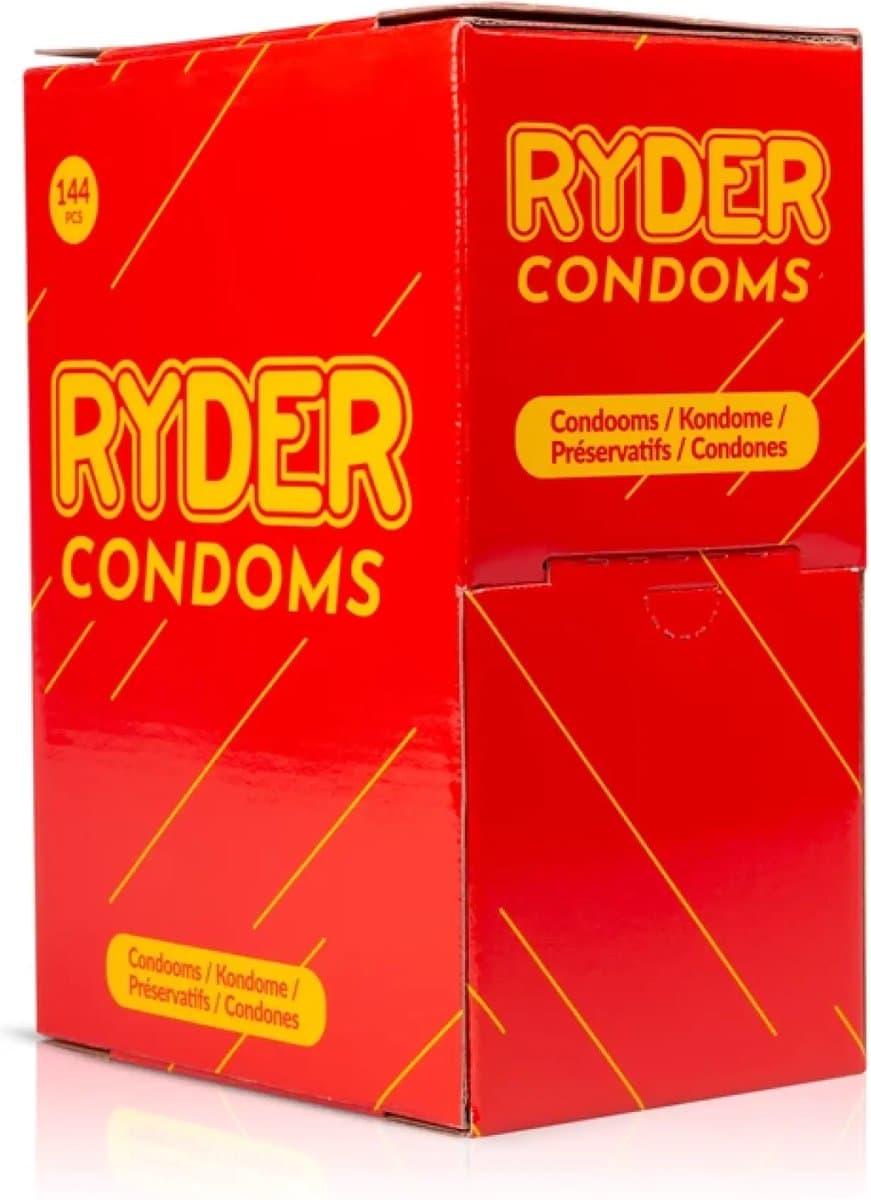 Ryder - Condooms - Condooms met Glijmiddel - Condooms 144 stuks — afbeelding 1