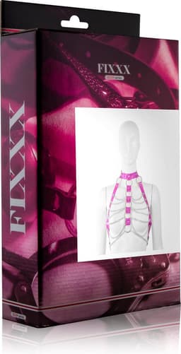 Fixxx - Kettingen Top - Lakleer - One Size - Reflection - Roze — thumbnail 3