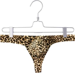 LekkerStout Luipaard String - Tanga - Bruin - Sexy Herenondergoed | L | ( LS146 ) — thumbnail 3