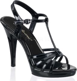 Fabulicious - FLAIR420 Sandaal met enkelband - US 9 - 39 Shoes - Zwart — thumbnail 1