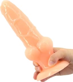 FAAK® - Fantasy animal - Weerwolf- Knotty cock - Beige — thumbnail 4