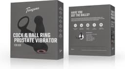 Teazers - Cock & Ball Ring Prostate Vibrator - Sex Toys voor Mannen - 7 Vibratiestanden - Prostaat Stimulator en Cockring in 1 - Met Afstandsbediening - Anale Speeltjes - Penisring - Zwart — thumbnail 5