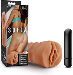 M for Men - Sofia Masturbator Met Bullet Vibrator - Vagina — thumbnail 3