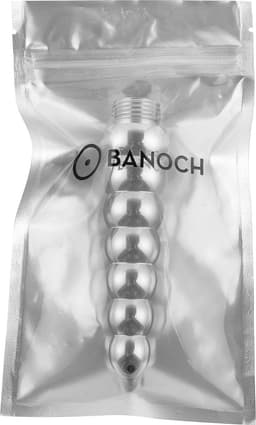 Banoch | klysma voor douche slang aluminium - metaal - oplopend geribbeld — thumbnail 4