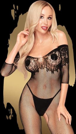 Penthouse Lingerie High Profile - Erotische Catsuit - Maat S/L - Zwart — thumbnail 10