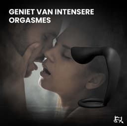 Toys Hub® Prostaat Stimulator met Cockring & Opbergzakje – Dubbele Stimulatie – P-spot & G-spot – Sex Toys Couples & Mannen – Anaal Dildo – Anaal Plug — thumbnail 2
