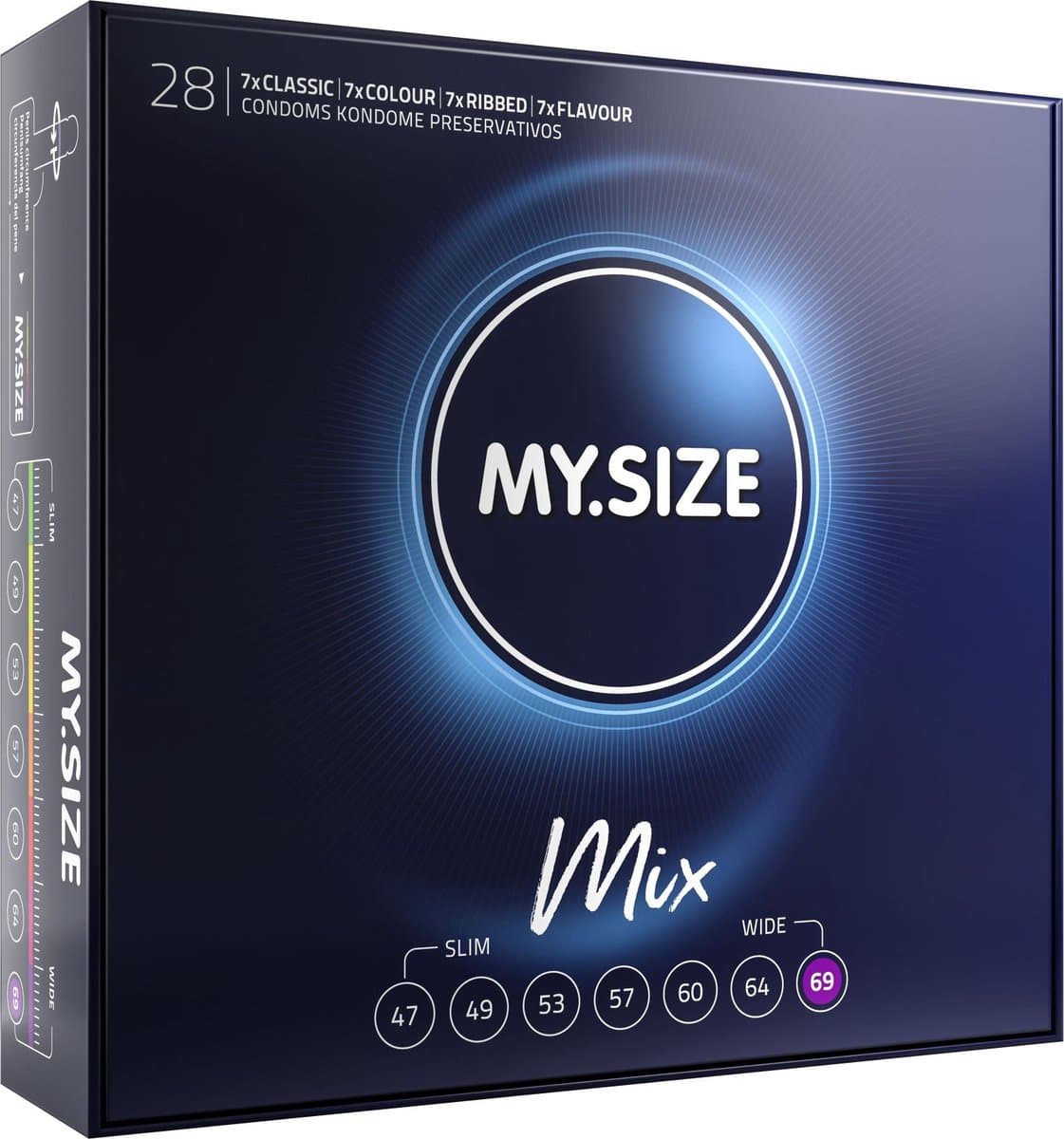 My Size Pro Mix Condooms 69 – 28 stuks — afbeelding 1