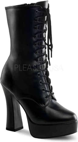 Pleaser - ELECTRA1020 Plateau Laarzen - US 14 - 45 Shoes - Zwart — thumbnail 1