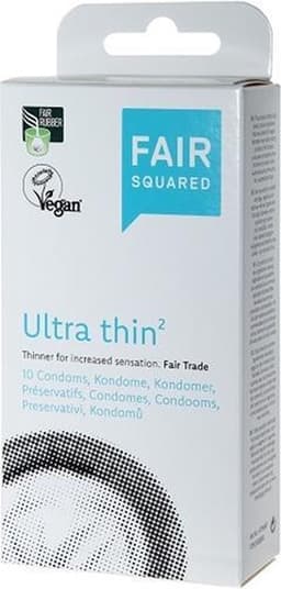 Fair Squared Ultrathin eco fair trade condooms 10 stuks — thumbnail 3