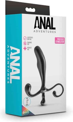 Anal Adventures - Prostaat Stimulator - Zwart — thumbnail 3
