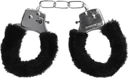Beginner's Furry Hand Cuffs - With Quick-Release Button — thumbnail 7