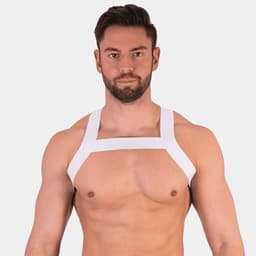 Barcode Berlin Harness Matt White - MAAT XL — thumbnail 5