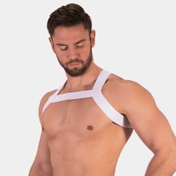 Barcode Berlin Harness Matt White - MAAT XL — thumbnail 4