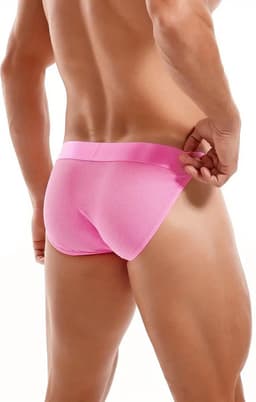 Heren slip-sexy-Onderbroek-Roze-Spandex-Erotisch-Mannen Lingerie-Onderbroek — thumbnail 2