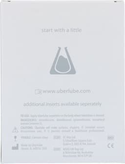 Uberlube - Siliconen Glijmiddel Good-To-Go Zwart — thumbnail 8