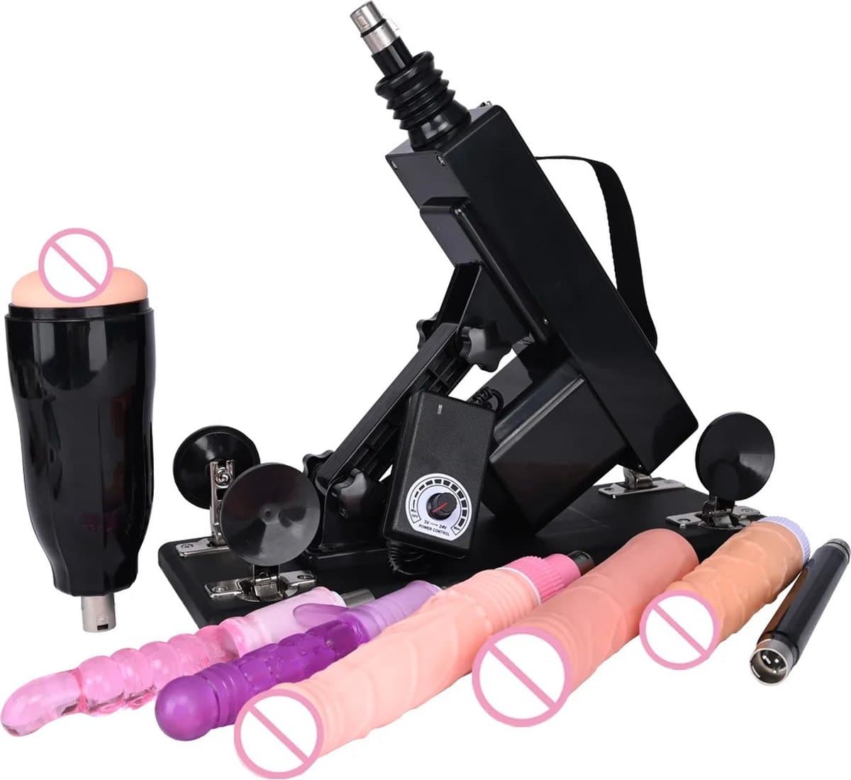 Sex - Sex Toys Voor Vrouwen - Erotiek - Erotiek Toys - Sex Machine - Sexmachine - Complete Sexmachine met 7 opzetstukken — afbeelding 1