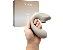 OHYES Pulse - Clitoris Stimulator & G Spot Vibrator - Luchtdruk Vibrators voor Vrouwen - Sex Toys voor Vrouwen - Beige