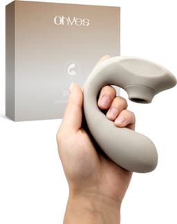 OHYES Pulse - Clitoris Stimulator & G Spot Vibrator - Luchtdruk Vibrators voor Vrouwen - Sex Toys voor Vrouwen - Beige — thumbnail 1