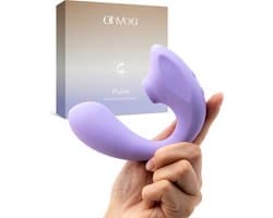 OHYES Pulse - Clitoris Stimulator & G Spot Vibrator - Luchtdruk Vibrators voor Vrouwen - Sex Toys voor Vrouwen - Lavendel