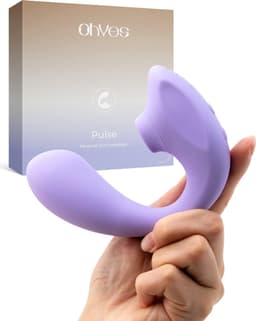 OHYES Pulse - Clitoris Stimulator & G Spot Vibrator - Luchtdruk Vibrators voor Vrouwen - Sex Toys voor Vrouwen - Lavendel — thumbnail 1