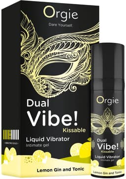 Orgie – Dual Vibe Lemon Gin And Tonic Liquid Vibrator – Kissable — thumbnail 2
