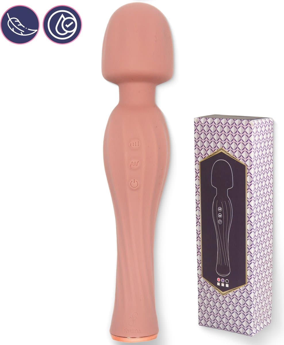 FENIMA vibrator voor vrouwen - 20 Vibratiestanden & 8 Snelheden - Sex Toys voor koppels - Seksspeeltjes - Roze — afbeelding 1