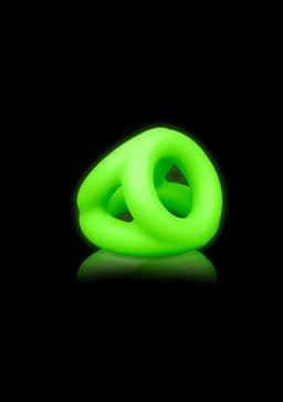Shots - Ouch! Cockring & Balriem neon green — thumbnail 7