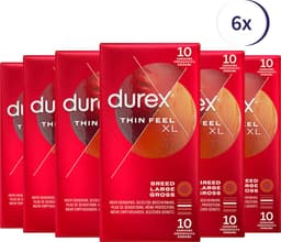 Durex Condooms Thin Feel XL 10st - 6 Stuks - Voordeelverpakking — thumbnail 5