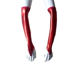 Sexy Handschoenen S/M lange lak handschoen Glans Shiny Lakleer valentijn Gogo dancing dans accessoiren lange vingerloze gloves