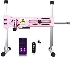 Hismith Pro 1 Sex Machine Roze – Premium Seksmachine & Neukmachine met Smart App – 100W – Inclusief Dildo