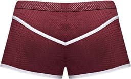 Male Power Mini Short - L burgundy Medium — thumbnail 2
