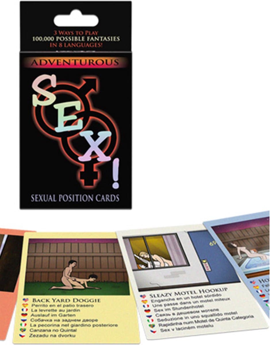 Kheper Games - Adventurous Sex! Card Game - A Year of Sex! — afbeelding 1