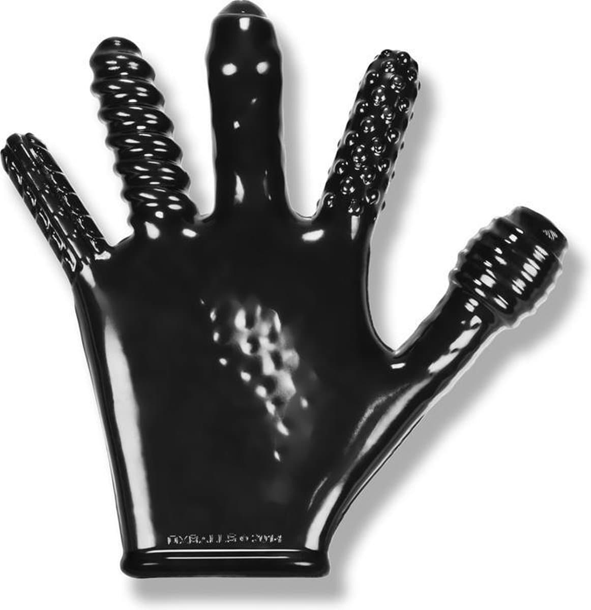 Oxballs - Finger Fuck Glove Zwart — afbeelding 1