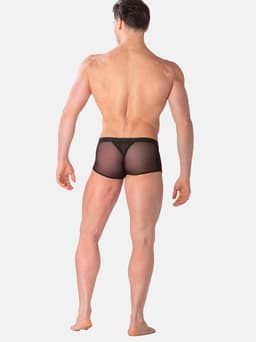 WOH heren microfiber trunk personal allure mesh zwart — thumbnail 3