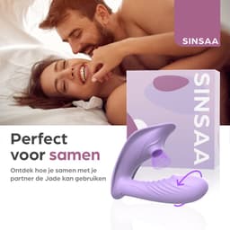 Sinsaa Vibrator 3-in-1 - Sex Toys voor Koppels & Vrouwen - Vibrators voor Vrouwen - Intense G-Spot & Clitoris Stimulator - Dildo Vibrators — thumbnail 4