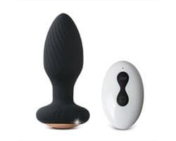 360° Roterende Anal Stimulator – Vibrerend, Oplaadbaar & Waterproof – Prostaatmassager voor Intense Orgasmes – Unisex