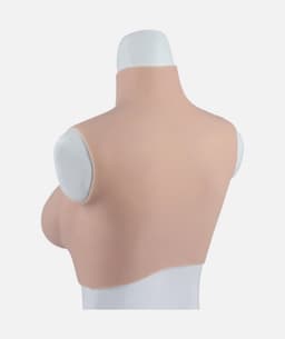 Siliconen borsten- E cup- Nep Borsten- 100% siliconen- 2800 gram -Crosdresser- Travestiet- Cosplay-Breastplate-Travestie- Natuurlijke look- — thumbnail 2