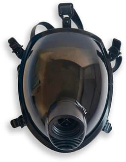 Gasmaster - Zwart MSX Smoke Full Visor Gas Mask — thumbnail 4